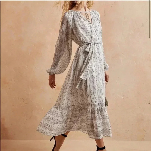 Banana Republic NWT SZ SMALL BOHO MAXI DRESS - Picture 1 of 9